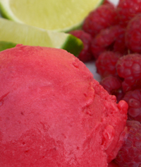 Raspberry Lime Sorbet 2